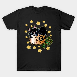 Halloween Black Cat T-Shirt